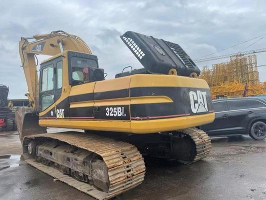 CAT 325BL Mini Ekskavatör İkinci El Düzgün Çalışma Orijinal Renk