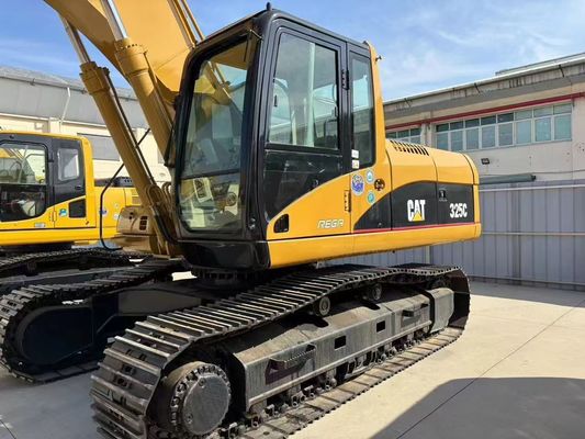 Hidrolik Kullanılan Caterpillar 325C Kazı makinesi Görüş ve İnşaat Güvenliği