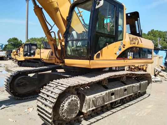 2001 Yılı Kullanılmış Crawler Montajlı Ekskavatör Caterpillar 330C CAT C9 Motor 250HP