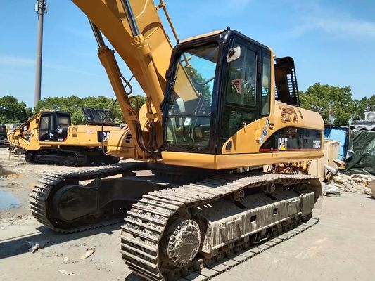 2001 Yılı Kullanılmış Crawler Montajlı Ekskavatör Caterpillar 330C CAT C9 Motor 250HP
