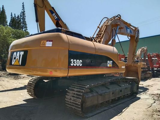 2001 Yılı Kullanılmış Crawler Montajlı Ekskavatör Caterpillar 330C CAT C9 Motor 250HP