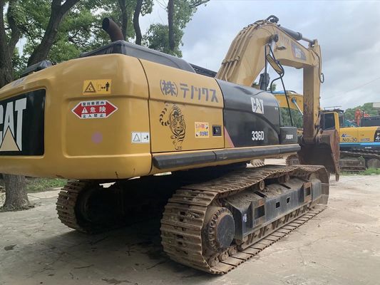 Japon orijinal kullanılmış Caterpillar 336D kazıcı madencilik için iyi durumda