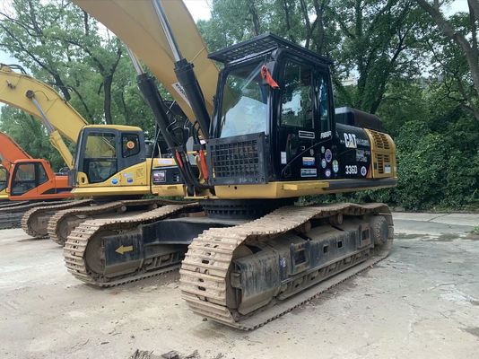 Japon orijinal kullanılmış Caterpillar 336D kazıcı madencilik için iyi durumda