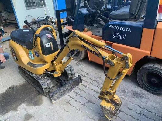 PC01 Orijinal Renk İç İş için Kullanılmış Komatsu Mini Kazıcı