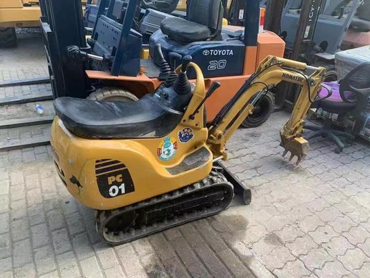 PC01 Orijinal Renk İç İş için Kullanılmış Komatsu Mini Kazıcı