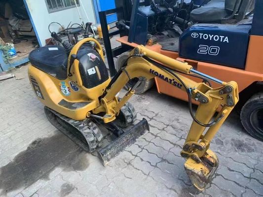 PC01 Orijinal Renk İç İş için Kullanılmış Komatsu Mini Kazıcı