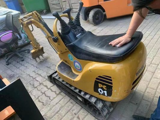 PC01 Orijinal Renk İç İş için Kullanılmış Komatsu Mini Kazıcı
