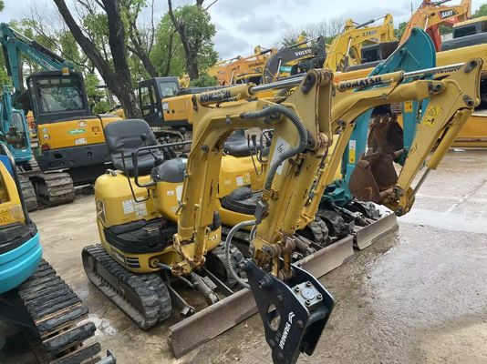 Japonya Komatsu PC10MR-2 Kapalı çalışma için ikinci el kazma makinesi