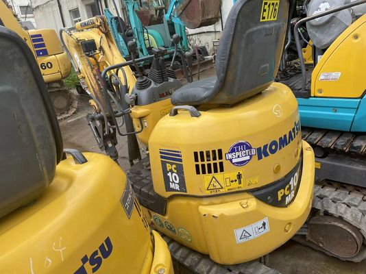 Japonya Komatsu PC10MR-2 Kapalı çalışma için ikinci el kazma makinesi
