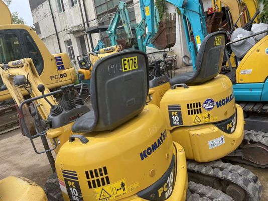 Japonya Komatsu PC10MR-2 Kapalı çalışma için ikinci el kazma makinesi