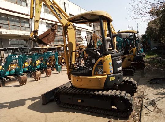 Komatsu PC30MR-2 Kullanılmış Hidrolik Kazı Makinesi PC35MR-2 PC40MR-2 Japon Aslı