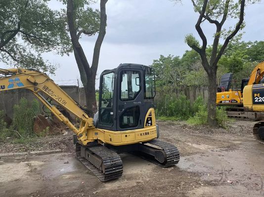 Kapalı kabin Kullanılmış Komatsu Mini Kazıcı PC40MR-2 PC35MR-2 PC40MR-2