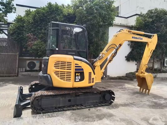 Kullanılmış Komatsu PC55MR 2 Mini Orijinal Japonya Enerji Tasarrufu Yüksek Performanslı