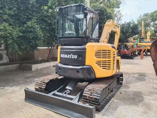 Kullanılmış Komatsu PC55MR 2 Mini Orijinal Japonya Enerji Tasarrufu Yüksek Performanslı