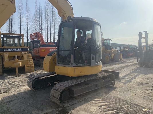 PC78US-6NO Kullanılmış Kazı makinesi Orijinal Renk İkinci El Komatsu Kazı makinesi