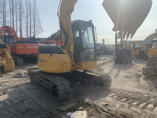 PC78US-6NO Kullanılmış Kazı makinesi Orijinal Renk İkinci El Komatsu Kazı makinesi