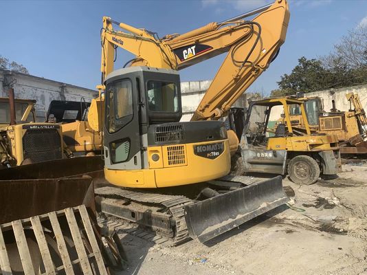 PC78US-6NO Kullanılmış Kazı makinesi Orijinal Renk İkinci El Komatsu Kazı makinesi