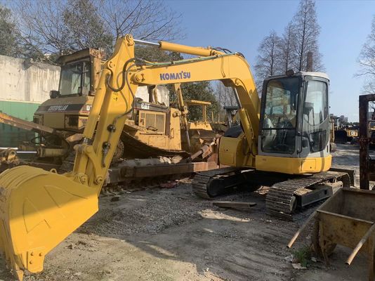 PC78US-6NO Kullanılmış Kazı makinesi Orijinal Renk İkinci El Komatsu Kazı makinesi