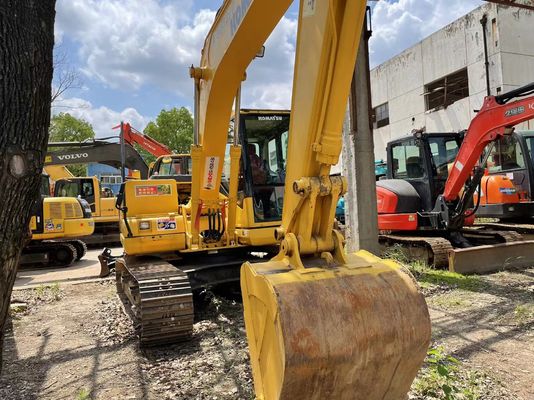 PC110-7 Sürünen Kullanılmış Komatsu Kazıcısı Ağır Güçlü İkinci El Komatsu Kazıcısı