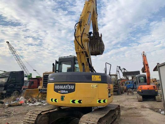 PC128US-2E Kullanılmış Komatsu Kazı Makinesi 13 Tonluk Kazı Makinesi Yüksek Hassasiyet