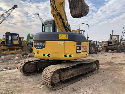 PC128US-2E Kullanılmış Komatsu Kazı Makinesi 13 Tonluk Kazı Makinesi Yüksek Hassasiyet