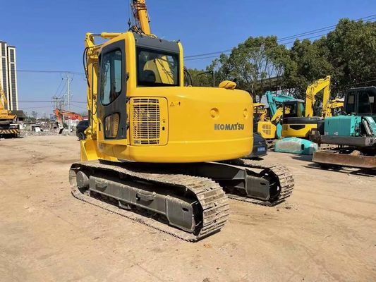 PC128US-8 Kullanılmış Komatsu Kazı Makinesi Hidrolik Başparmak Mini Crawler Kazı Makinesi