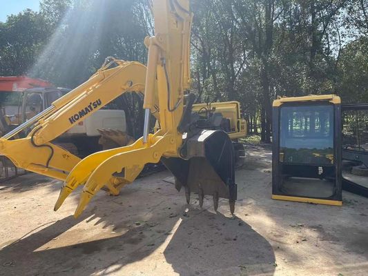 Orijinal Japonya PC130-7 Kullanılmış Komatsu Gezgin Kazıcısı Hidrolik Başparmaklı