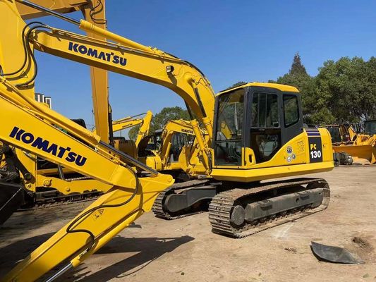 Orijinal Japonya PC130-7 Kullanılmış Komatsu Gezgin Kazıcısı Hidrolik Başparmaklı