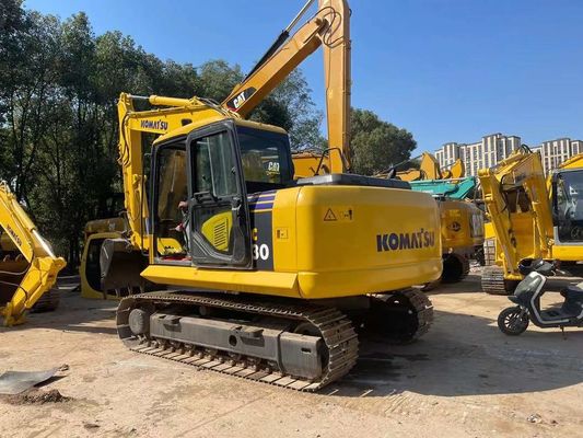 Orijinal Japonya PC130-7 Kullanılmış Komatsu Gezgin Kazıcısı Hidrolik Başparmaklı