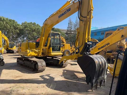 Orijinal Japonya PC130-7 Kullanılmış Komatsu Gezgin Kazıcısı Hidrolik Başparmaklı