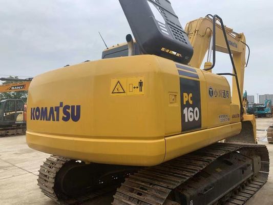 Japonya Komatsu PC160LC-7 Mini Crawler Excavator Güçlü Motorlu İkinci El