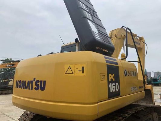 Japonya Komatsu PC160LC-7 Mini Crawler Excavator Güçlü Motorlu İkinci El