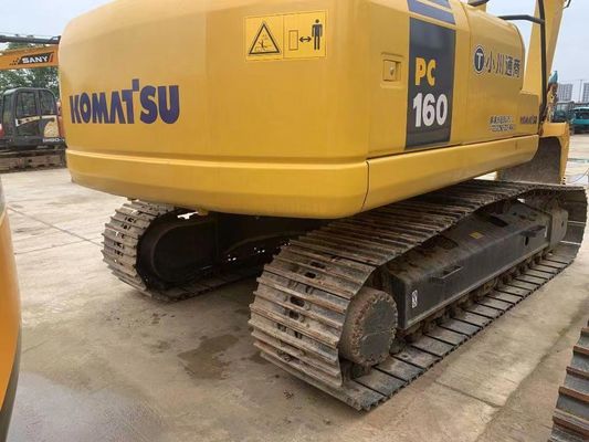 Japonya Komatsu PC160LC-7 Mini Crawler Excavator Güçlü Motorlu İkinci El