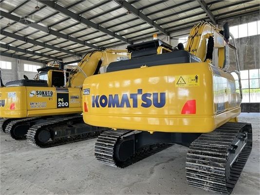 PC200-8 Kullanılmış Komatsu kazıcı Japon orijinal bakımlı ikinci el kazıcılar