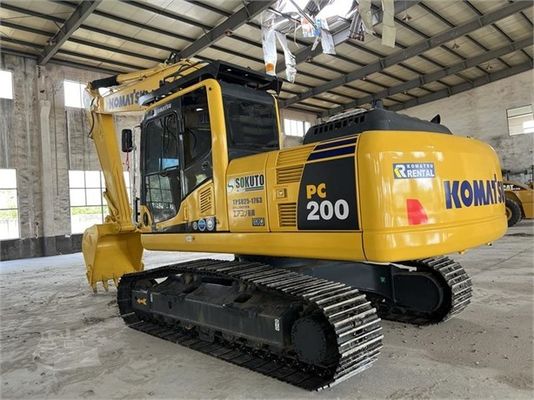 PC200-8 Kullanılmış Komatsu kazıcı Japon orijinal bakımlı ikinci el kazıcılar
