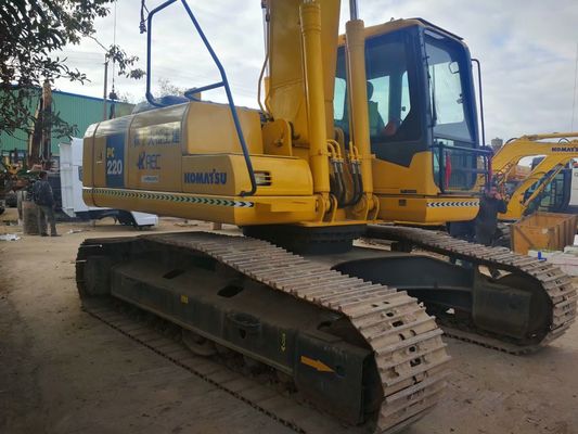 PC220-7 Sürünen Kullanılmış Komatsu Kazıcısı Orijinal Japonya Kolay Bakım