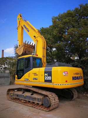 PC220-7 Sürünen Kullanılmış Komatsu Kazıcısı Orijinal Japonya Kolay Bakım