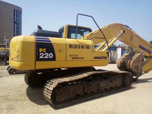 Esnek PC220-8 Crawler Güneydoğu Asya için ikinci el Komatsu Kazı makinesi