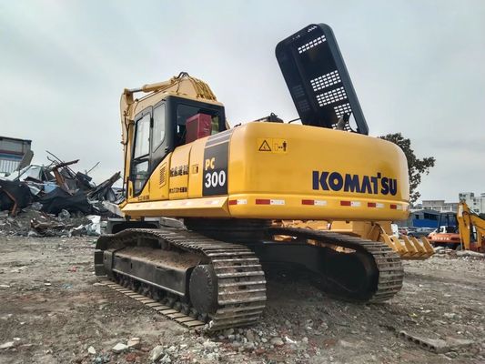 PC300-7 Kullanılmış 30 Ton Komatsu Kazı Makinesi Yorgunluk Direnci Madencilik için Düşük gürültü