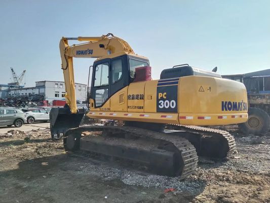 PC300-7 Kullanılmış 30 Ton Komatsu Kazı Makinesi Yorgunluk Direnci Madencilik için Düşük gürültü