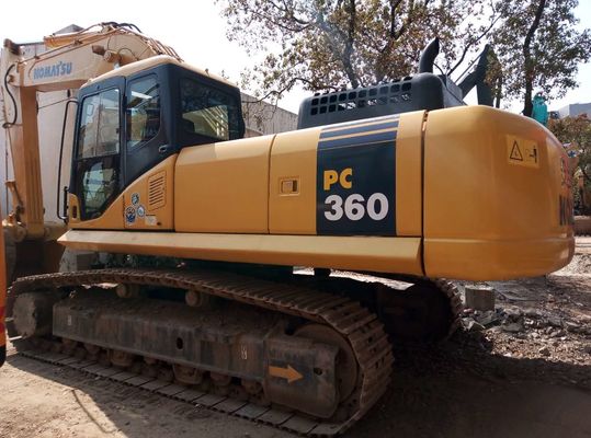 PC360-7 Sürünen Montajlı Kullanılmış Komatsu Kazıcısı Orijinal Japonya İyi Durumda