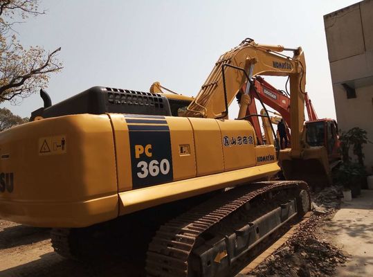 PC360-7 Sürünen Montajlı Kullanılmış Komatsu Kazıcısı Orijinal Japonya İyi Durumda