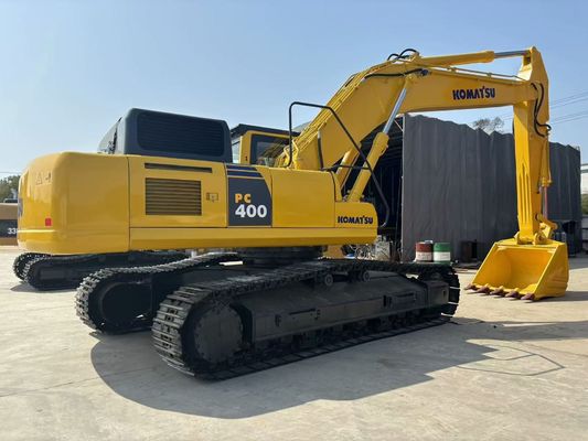 Orijinal Japonya 40 Ton Kullanılmış Komatsu Kazı Makinesi PC400-8 Crawler Kazı Makinesi