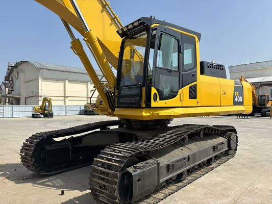 Orijinal Japonya 40 Ton Kullanılmış Komatsu Kazı Makinesi PC400-8 Crawler Kazı Makinesi