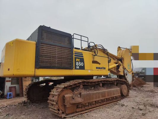 Kullanılmış Komatsu Crawler Excavator PC850-8EO Madencilik için 2019 Yılı Aslı Japonya