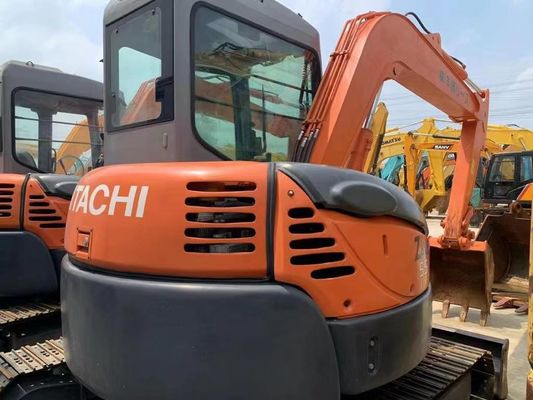 Orijinal Japonya Kullanılmış Hitachi ZX55UR Mini Kazı makinesi Mükemmel durumda