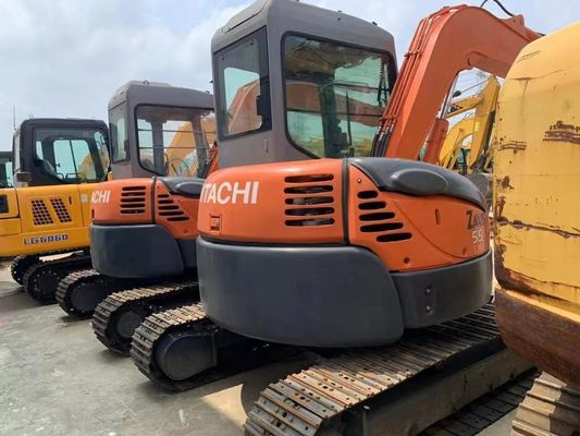 Orijinal Japonya Kullanılmış Hitachi ZX55UR Mini Kazı makinesi Mükemmel durumda