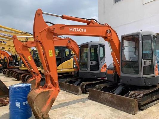 Orijinal Japonya Kullanılmış Hitachi ZX55UR Mini Kazı makinesi Mükemmel durumda