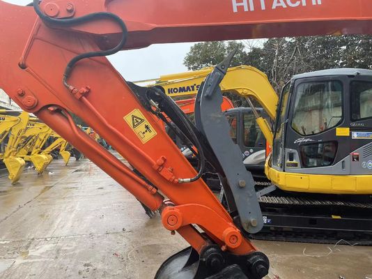 Orijinal Japonya Kullanılmış Hitachi ZX60 Mini Crawler Excavator With Hydraulic Thumb