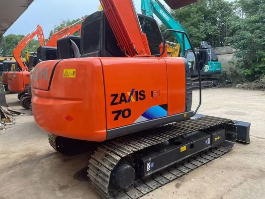 Orijinal Japonya Kullanılmış Ekskavatör ZX70 Kullanılmış Hitachi Ekskavatör Kılıçlı Sıçrayıcı